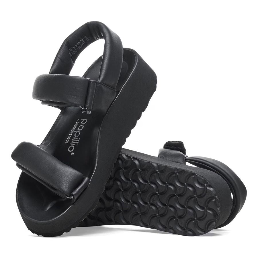 Theda Exquisite black, Natural Leather - Calz. Stretta sandalo da donna Birkenstock | 1026877X