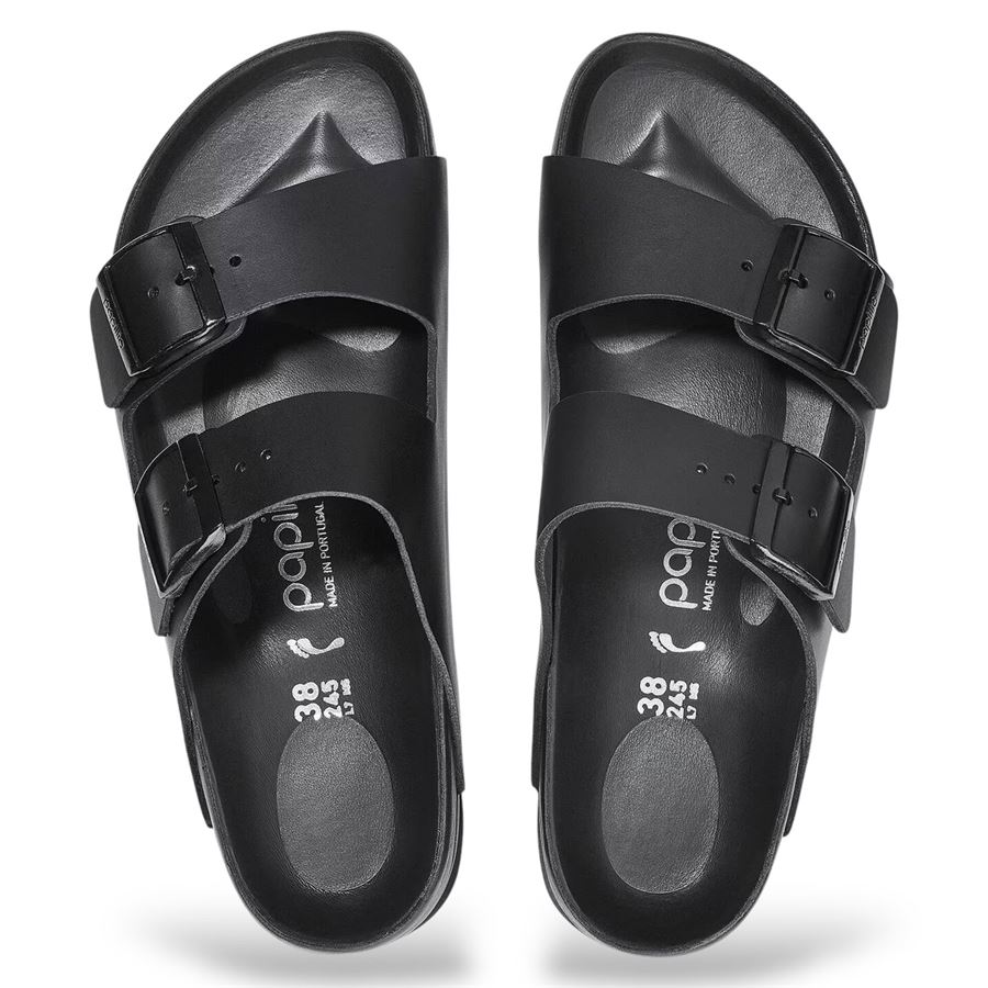 Arizona Platf Exquisite Black, Natural Leather - Calz. Stretta Birkenstock | 1026918X