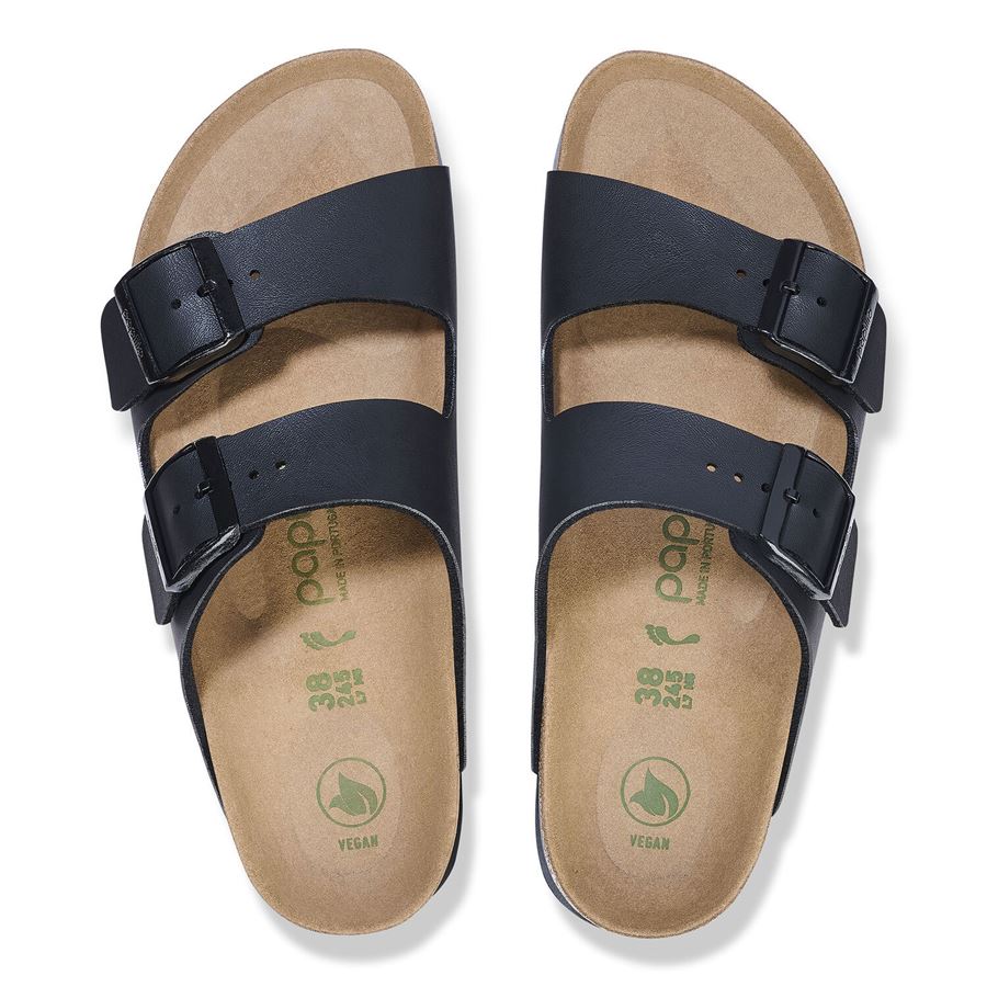 Arizona Pap Flex Platform black veg, Birko Flor - Calz. Stretta ciabatta da donna Birkenstock | 1027395X