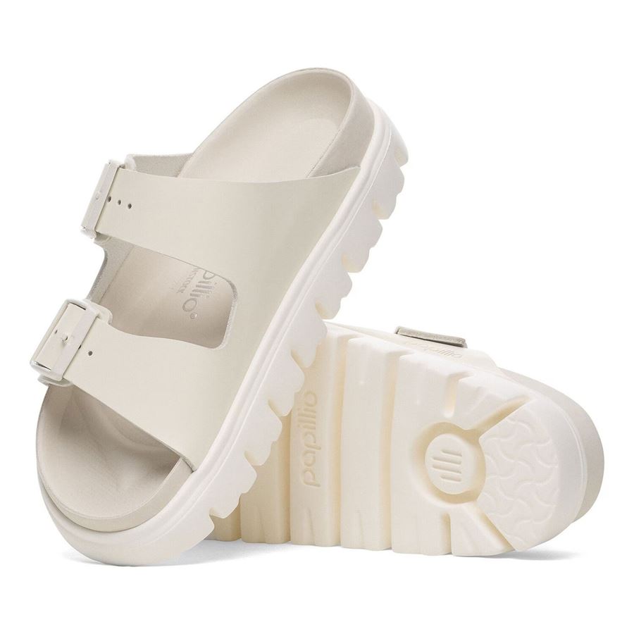 Arizona Chunky Exquisite Eggshell, Natural Leather - Calz. Stretta ciabatta da donna Birkenstock | 1029067X