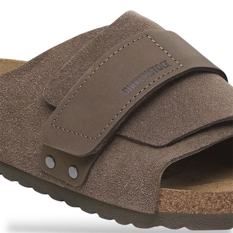 Kyoto Concrete Gray, Suede Leather/nubuck - Calz. Stretta unisex uomo donna Birkenstock | 1029138X