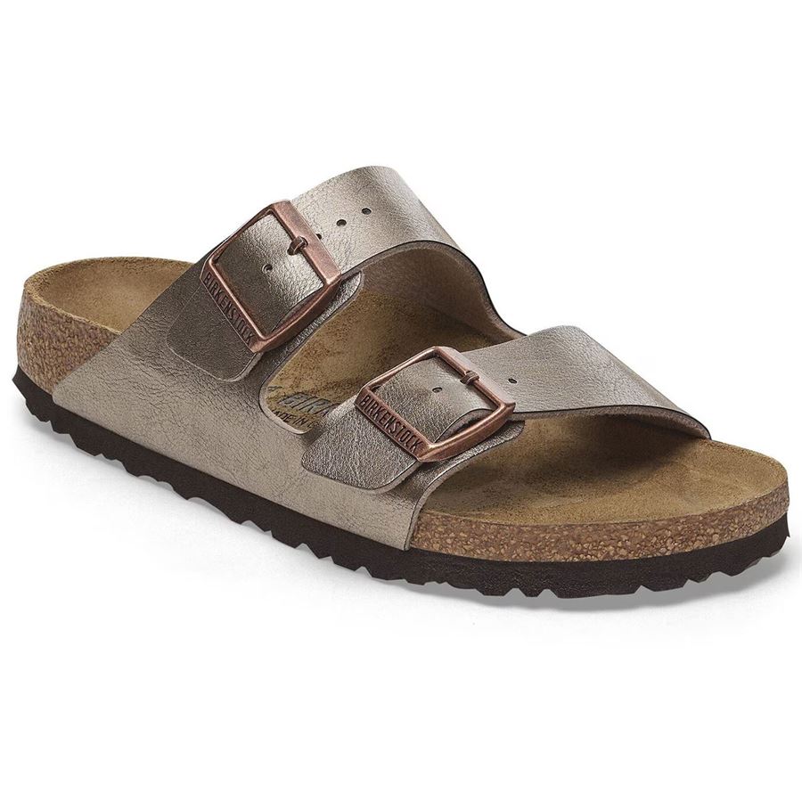 Arizona graceful taupe, Birko Flor - Calz. Stretta ciabatta da donna Birkenstock | 1029439X