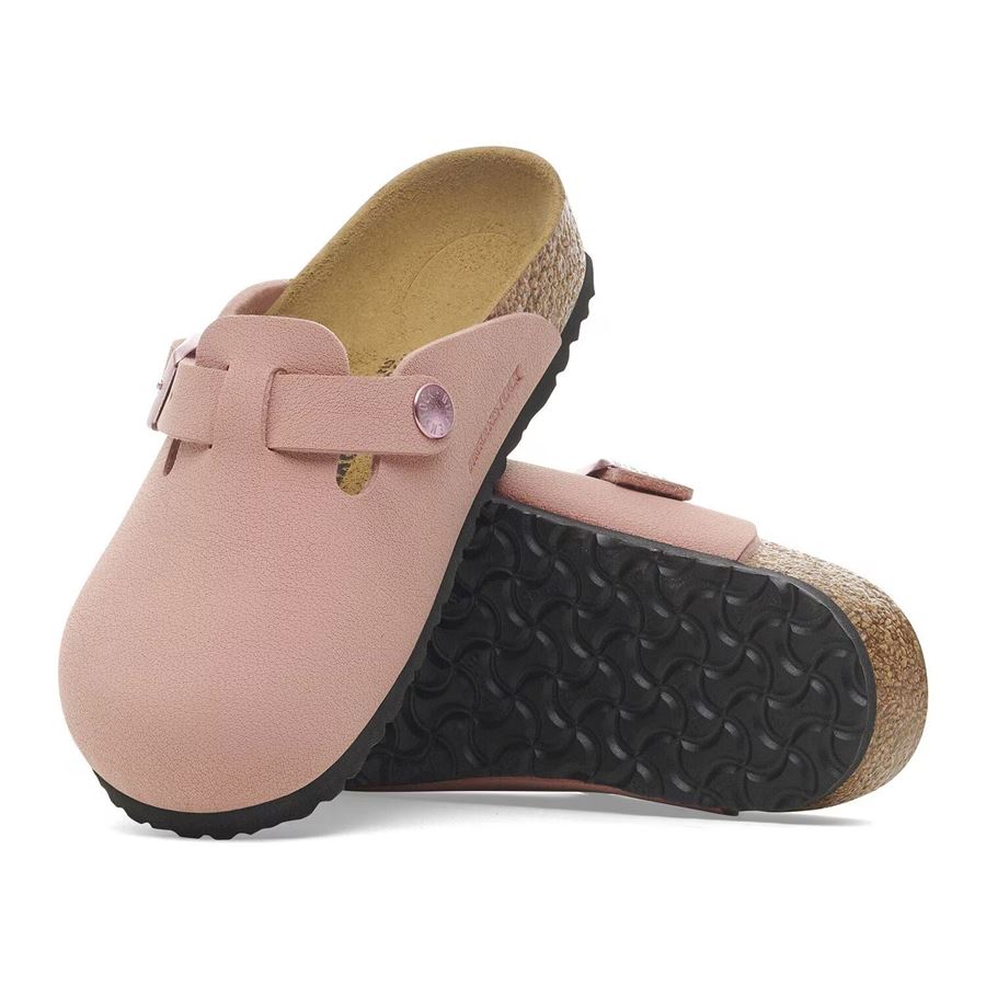 Boston Kids Pink Clay, Birkibuc - Calz. Stretta sabot da bambina Birkenstock | 1029748X