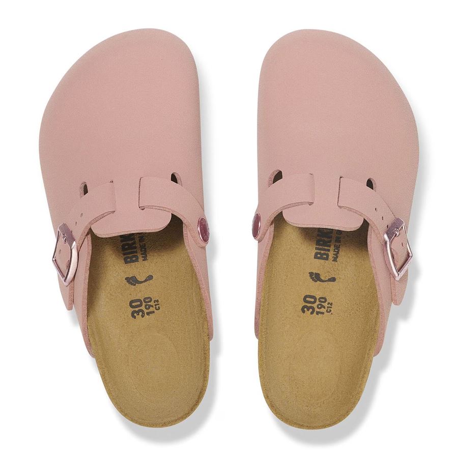 Boston Kids Pink Clay, Birkibuc - Calz. Stretta sabot da bambina Birkenstock | 1029748X