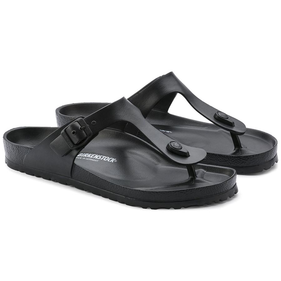 Gizeh EVA black, EVA - Calz. Normale infradito unisex uomo donna Birkenstock | 128201X