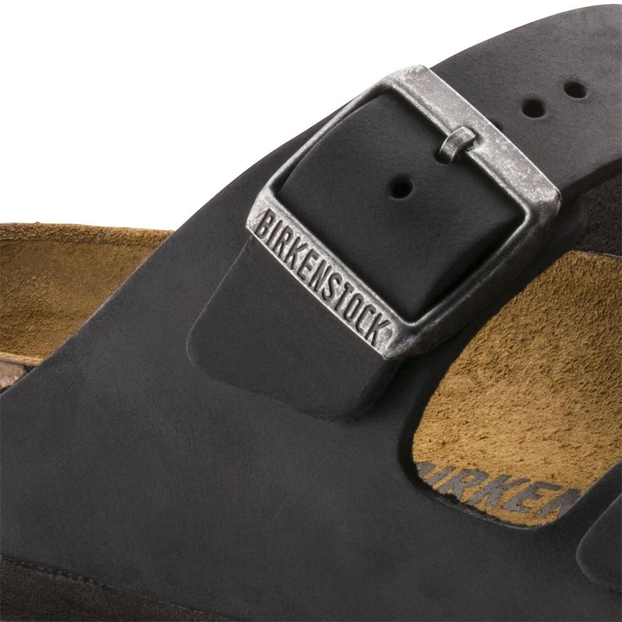 Arizona Oiled Leather - Calz. Stretta ciabatta unisex uomo donna Birkenstock | 552113X