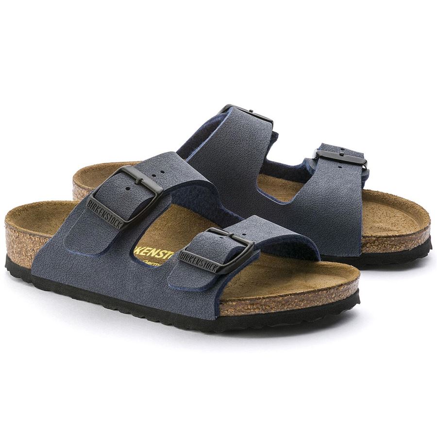 Arizona Kids Navy, Birkibuc - Calz. Stretta ciabatta da bambini Birkenstock | 552903X