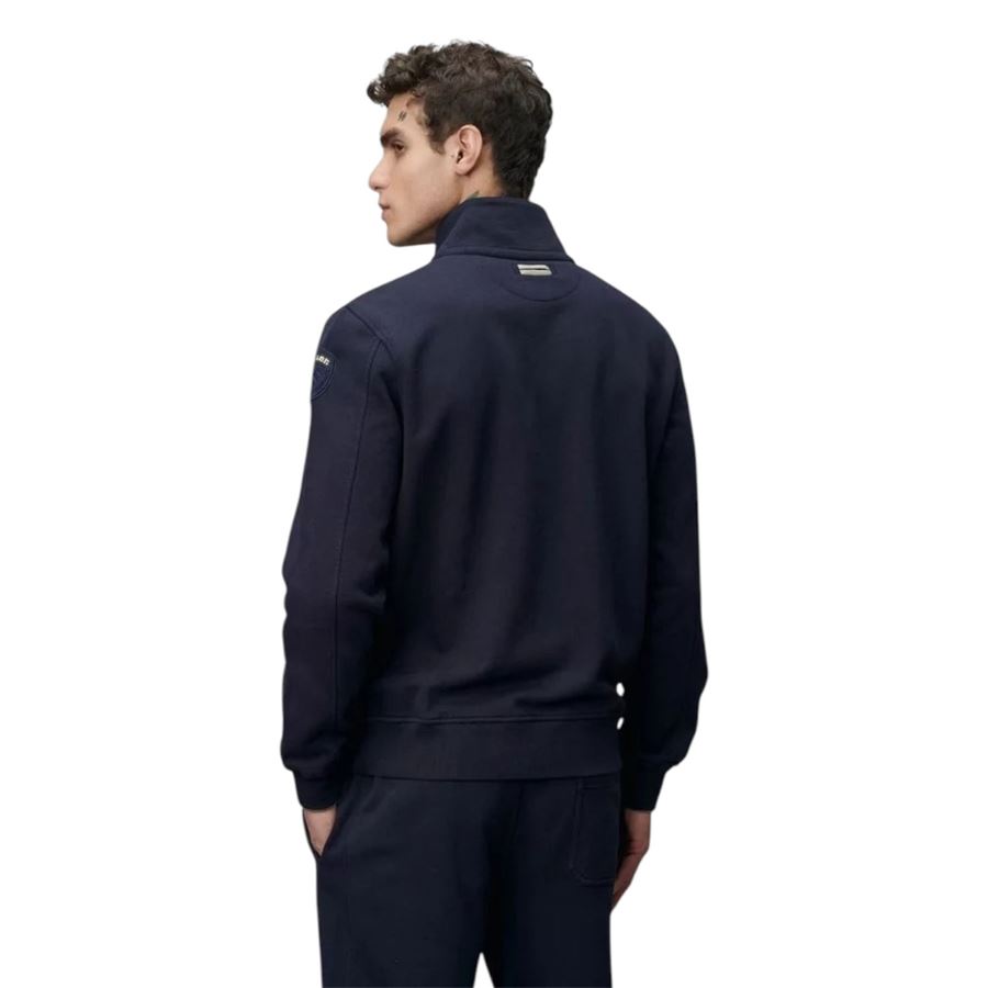 City felpa con zip da uomo Blauer | 25SBLUF01184888