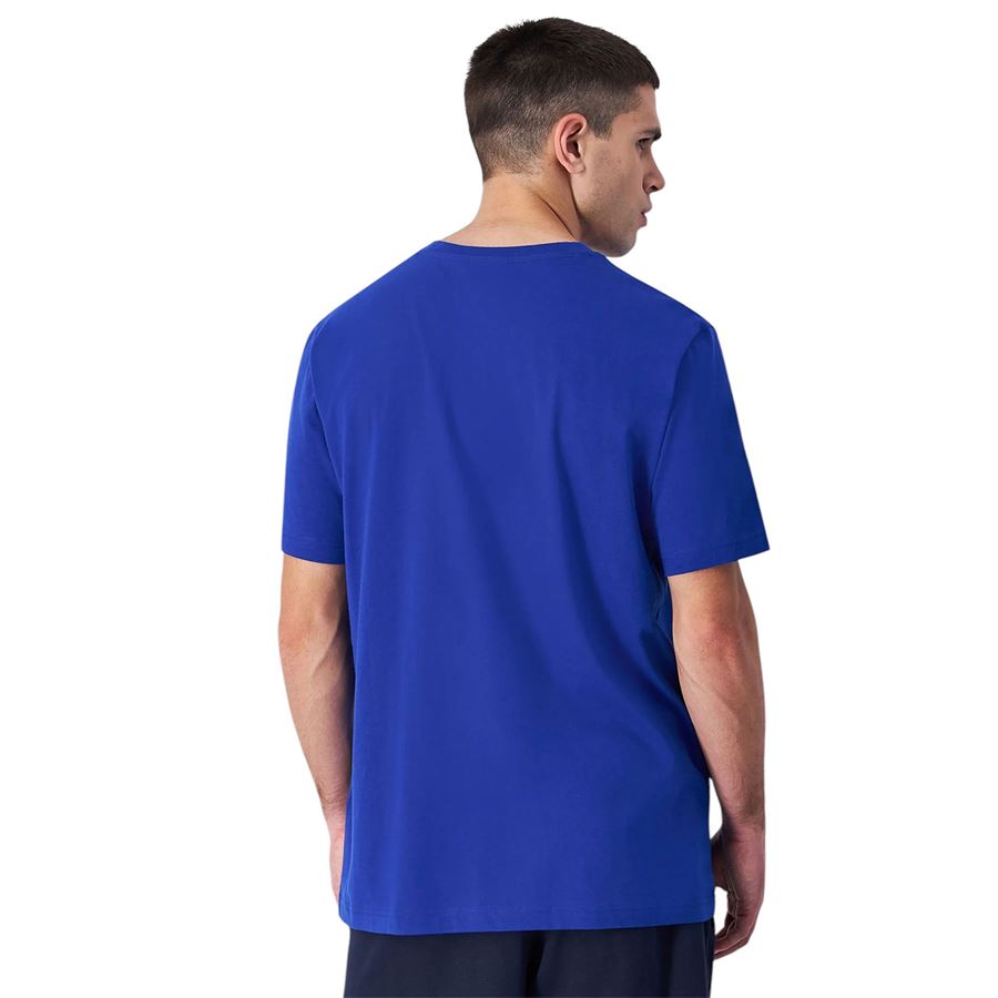T-shirt da uomo in jersey di cotone con logo piccolo Champion | 220264BS008