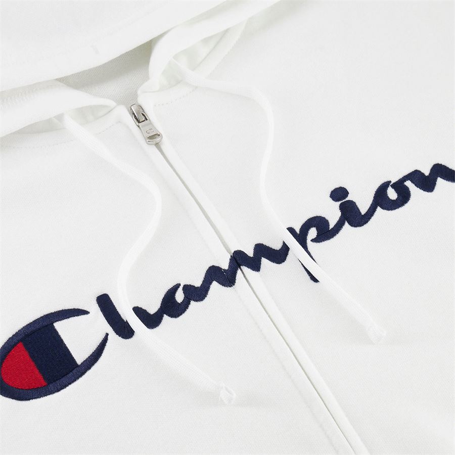 Felpa con zip intera e cappuccio da uomo Champion | 220728WW001