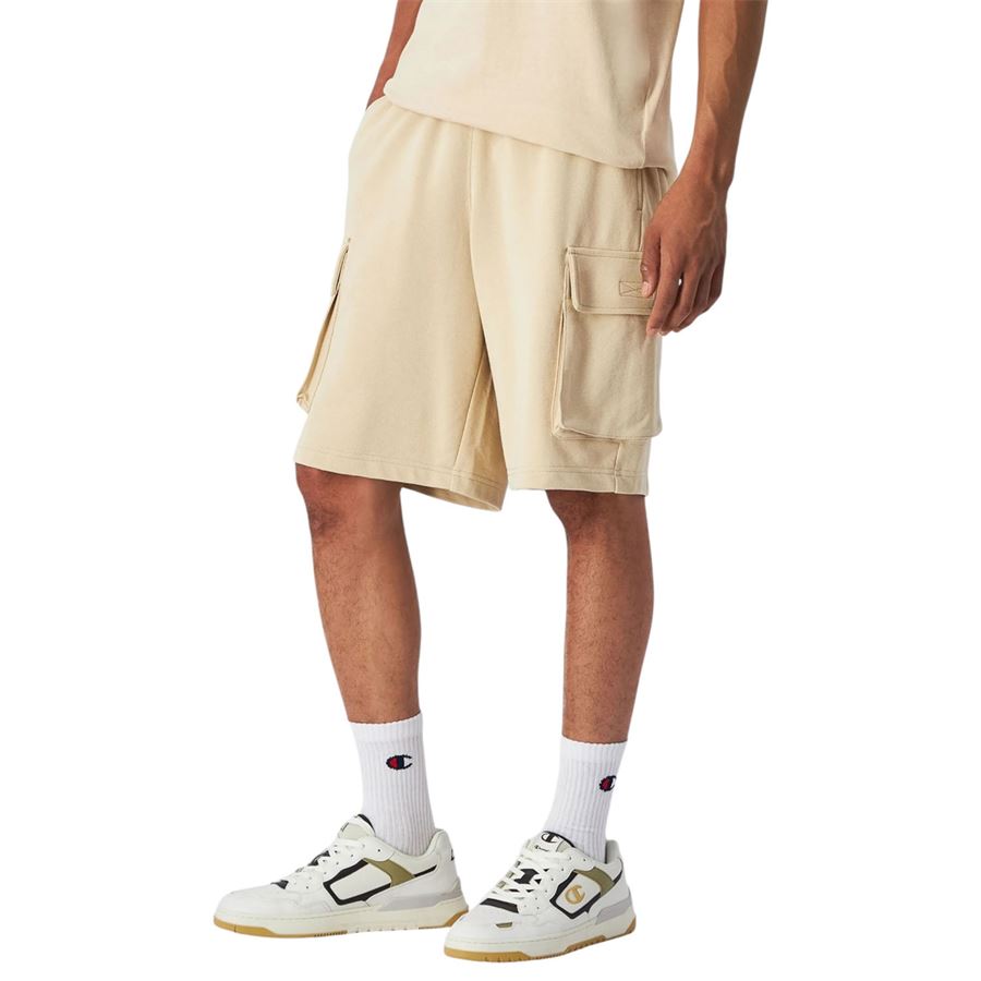 Pantaloncini cargo leggeri in french terry da uomo Champion | 220805MS091