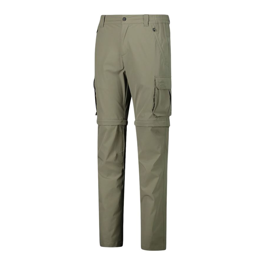 Pantaloni zip off con tasconi laterali stretch da uomo Cmp | 31T5627E663