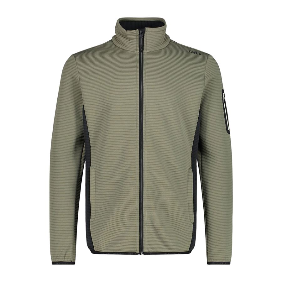 Giubbino in pile Unlimitech full zip da uomo Cmp | 33E6557E663