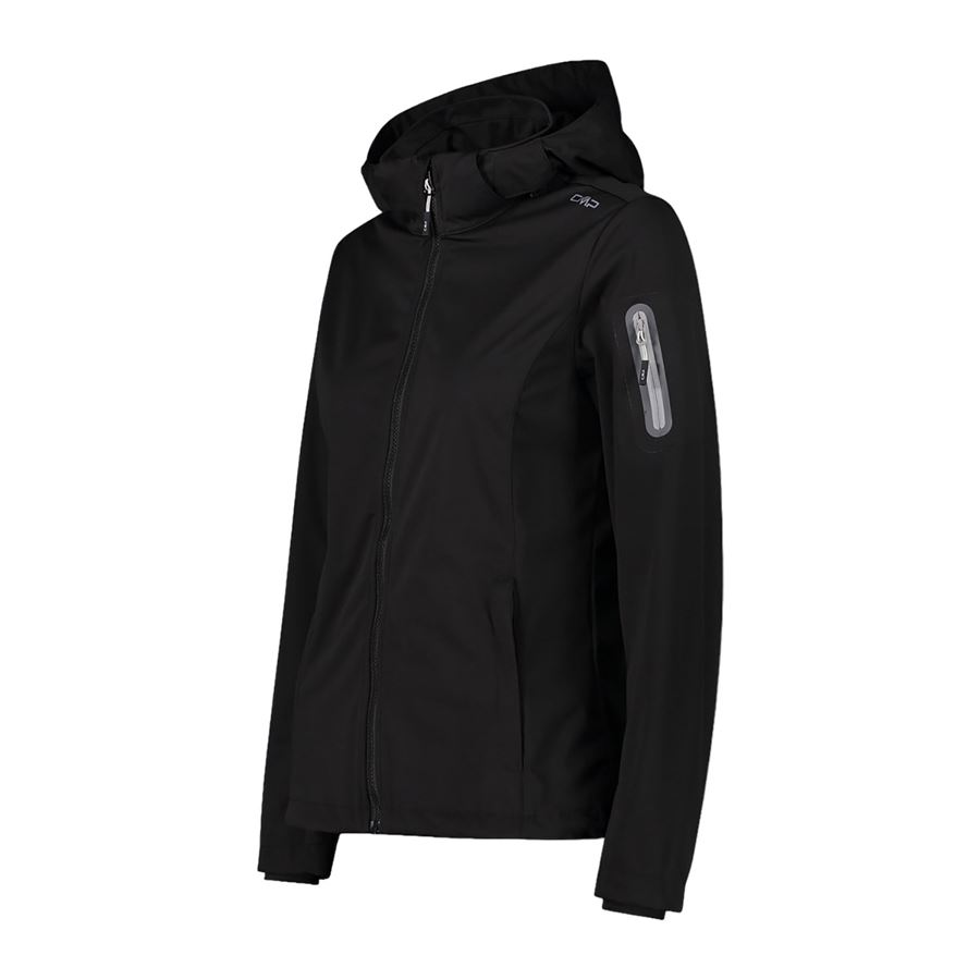 Giacca in Light Softshell con cappuccio staccabile da donna Cmp | 39A5016U901