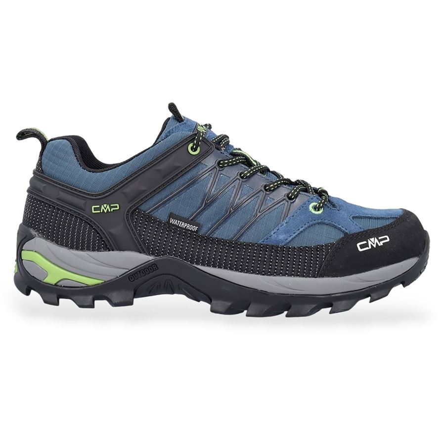 Rigel Low waterproof scarpa da trekking uomo con tomaia in Ripstop Cmp | 3Q5445715MR