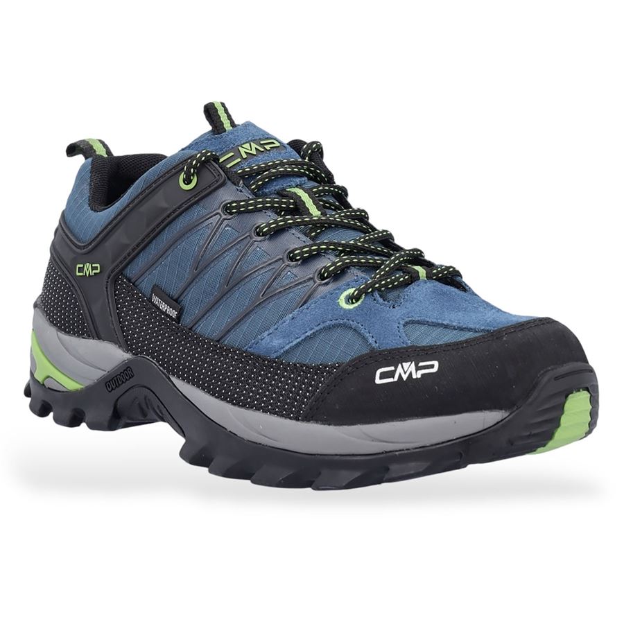 Rigel Low waterproof scarpa da trekking uomo con tomaia in Ripstop Cmp | 3Q5445715MR