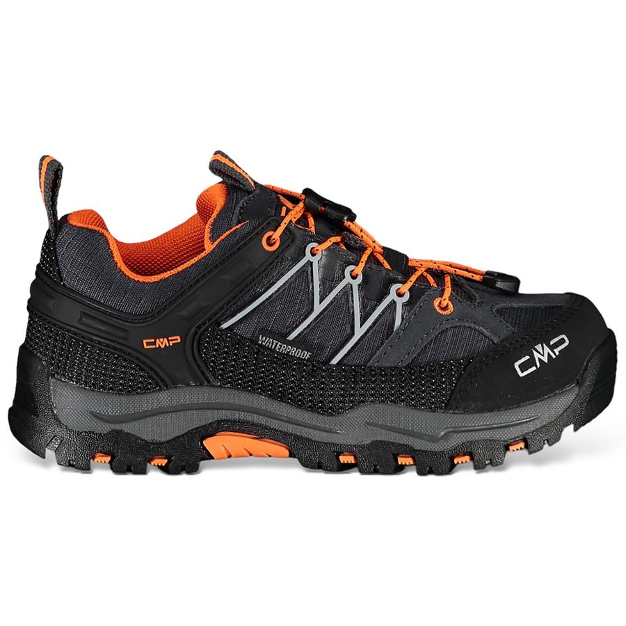 Rigel Low Waterproof scarpa da trekking bambini con tomaia in Ripstop Cmp | 3Q54554J47UG