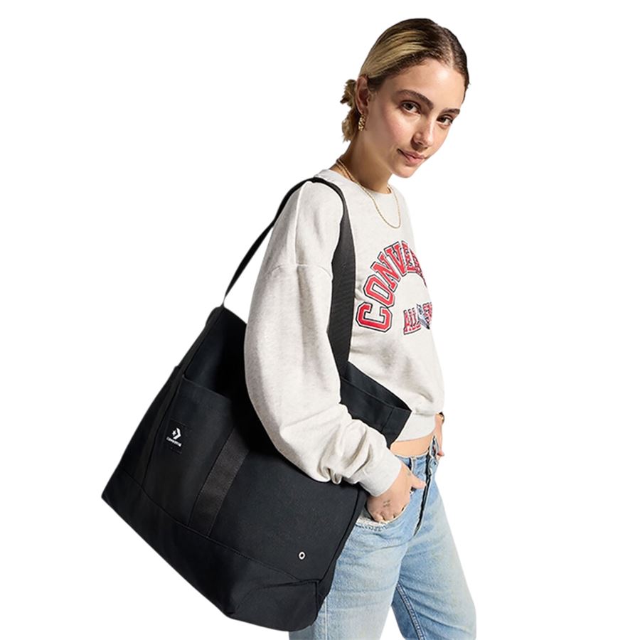 Premium Heavyweight Canvas Tote borsa da donna Converse | 10026988A01