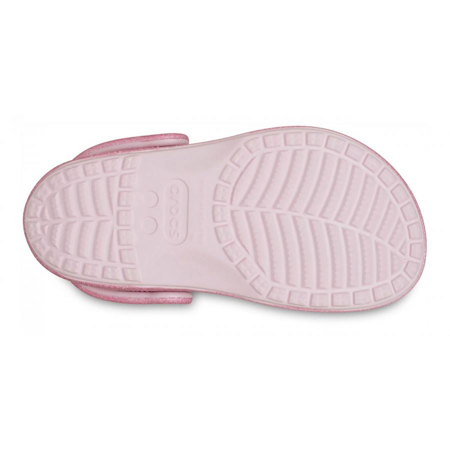 Classic Crocs Glitter Sandal T sandalo da bambina Crocs | 207983PIMK