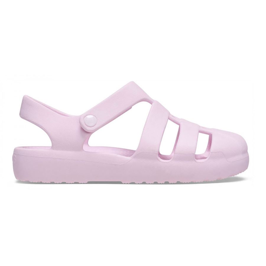 Classic Fisherman K sandalo da bambina Crocs | 210625PIMK