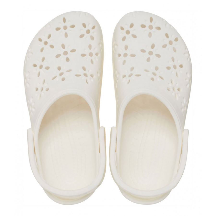 Classic Floral Cut Out Clog W sabot da donna Crocs | 210927CHAL