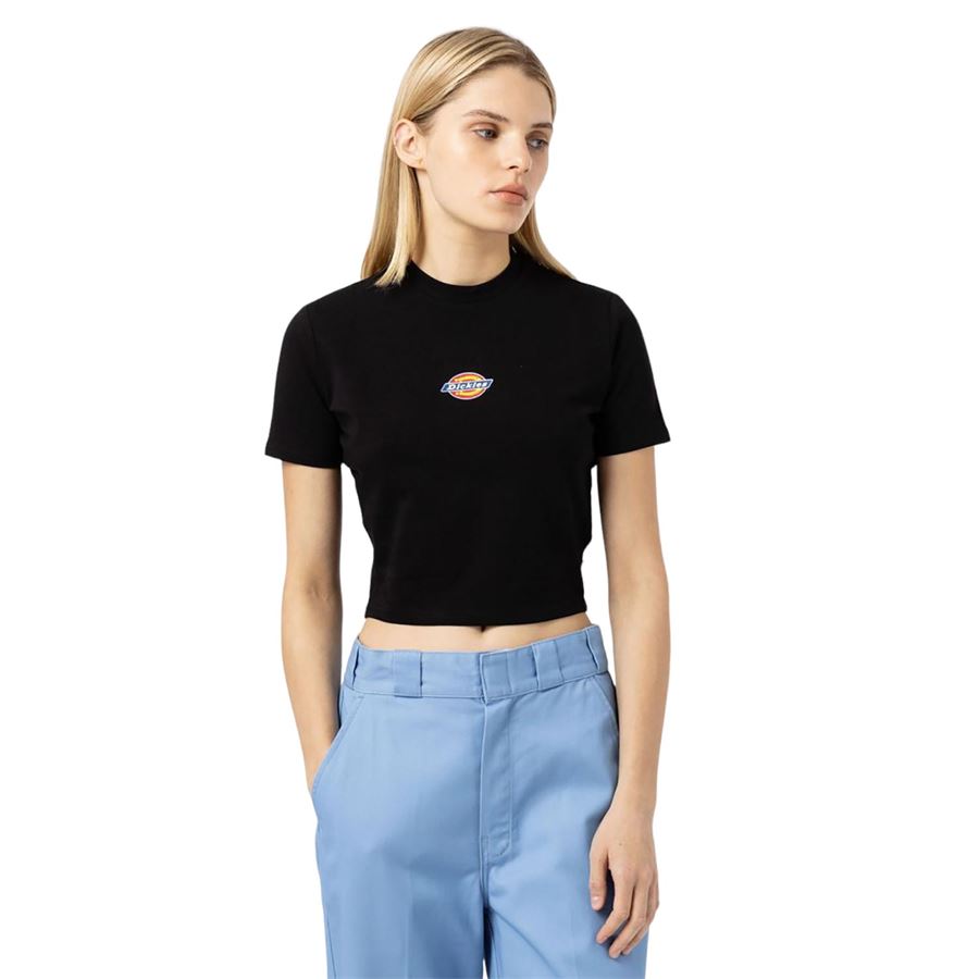 W Maple Valley Tee t-shirt manica corta da donna Dickies | DK0A4XPOBLK
