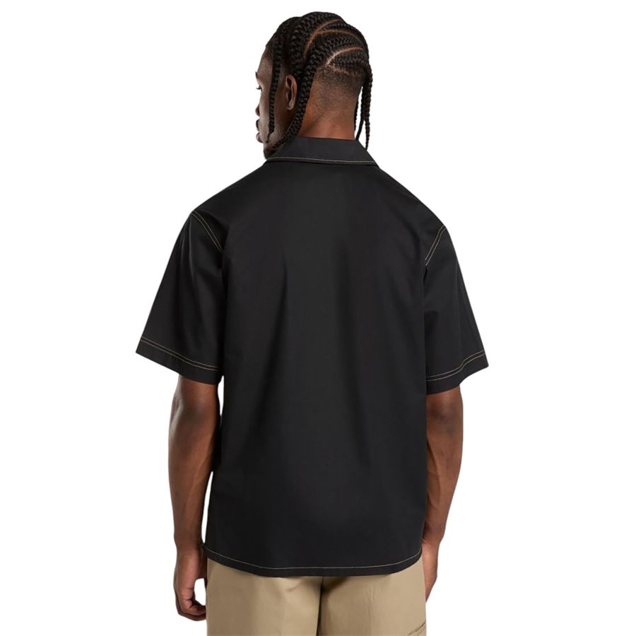 Riverbend Work Shirt camicia a maniche corte da uomo Dickies | DK0A4Z7RBLK