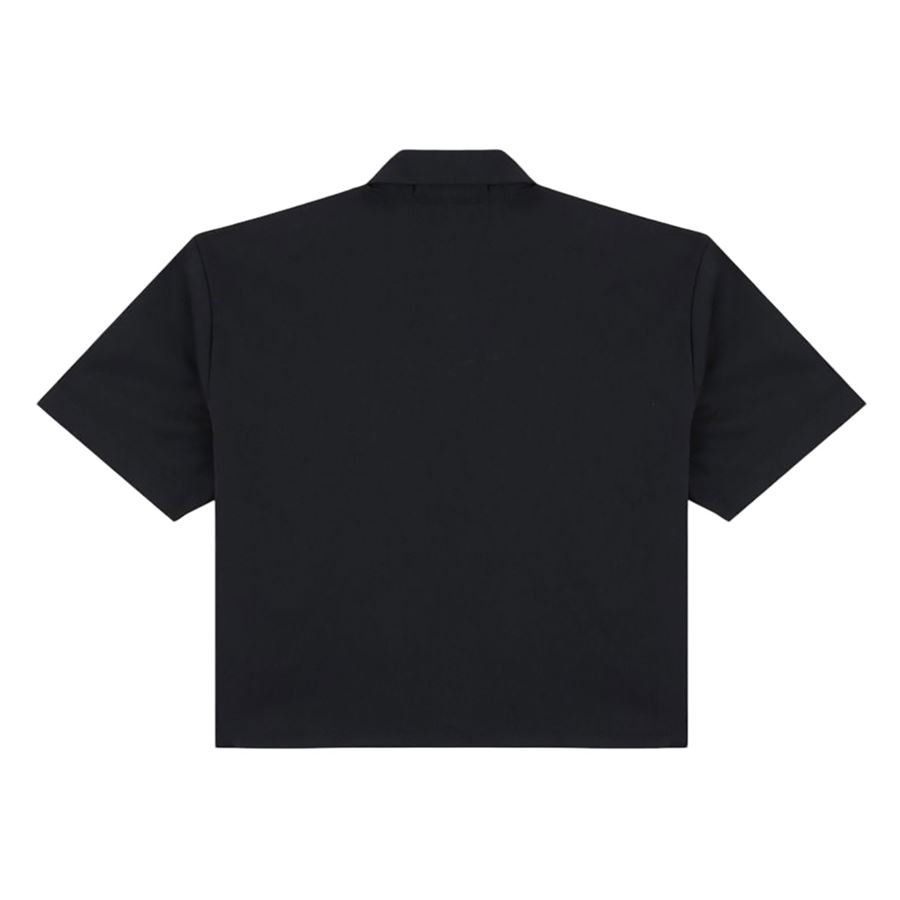 W Work Shirt Cropped Ss camicia a manica corta da donna Dickies | DKDFS573BLK