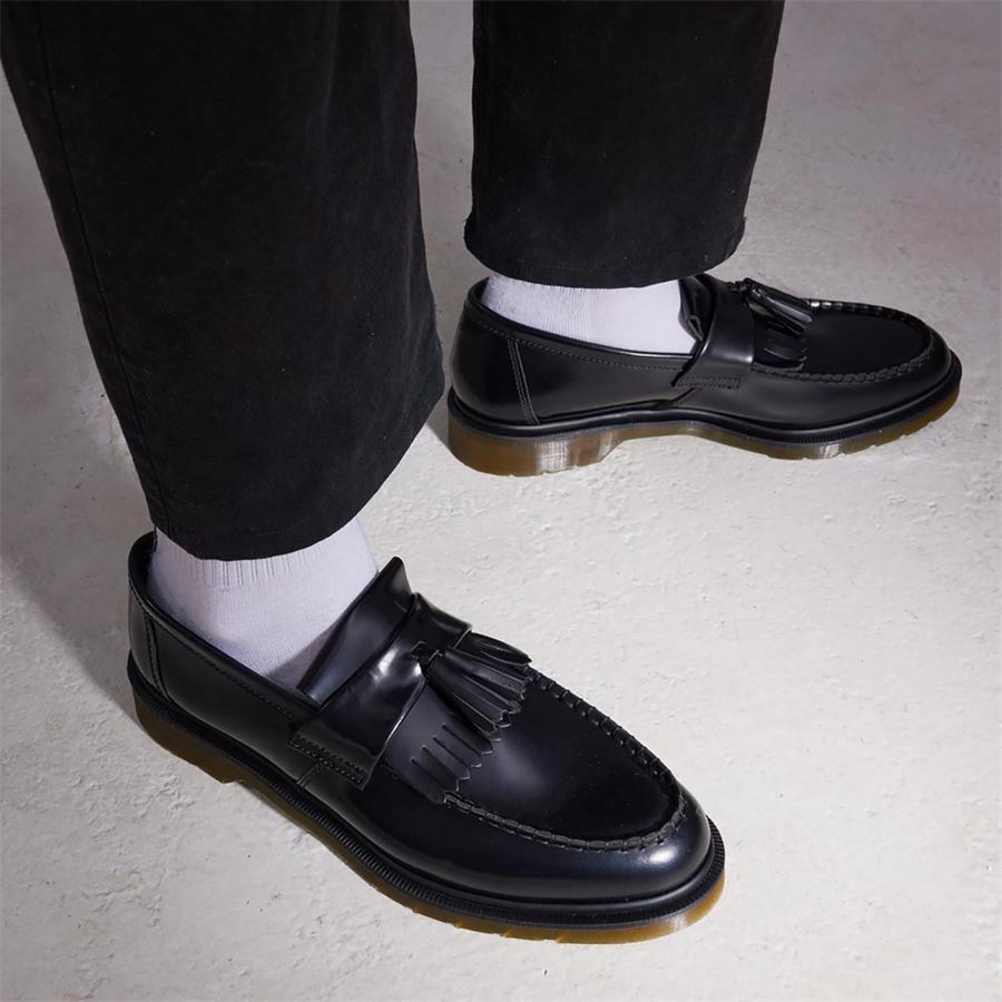 Adrian con nappe in pelle Smooth Mocassini uomo donna Dr Martens | 14573001