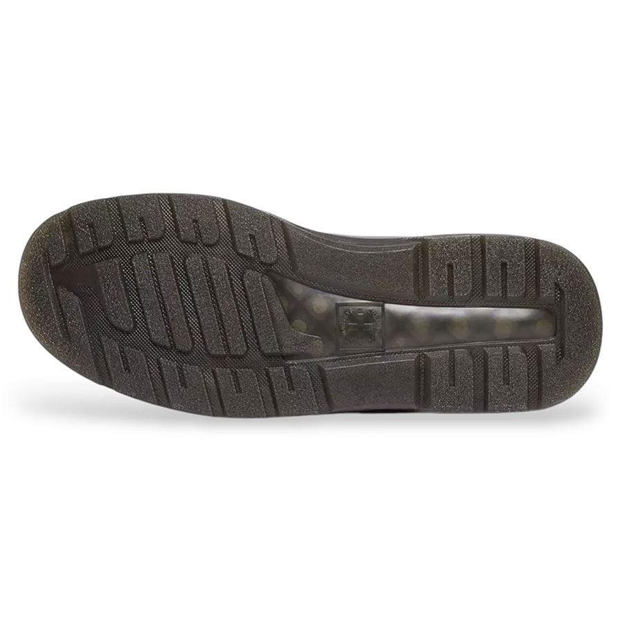 Crewson Lo sneakers nere in pelle da uomo Dr Martens | 31669001
