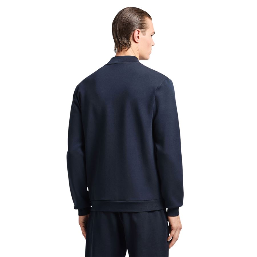 Felpa Lux Identity in interlock di misto cotone da uomo EA7 | 7M000093UB102