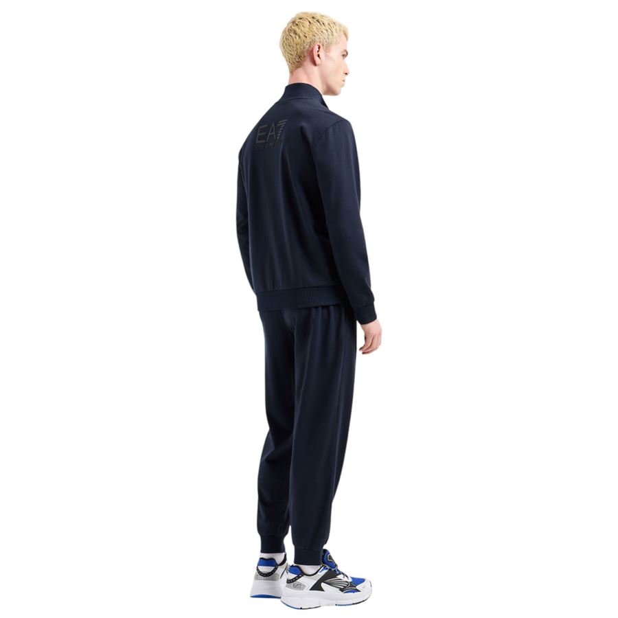 Tuta full zip Visibility in cotone da uomo EA7 | 7M000235UB102
