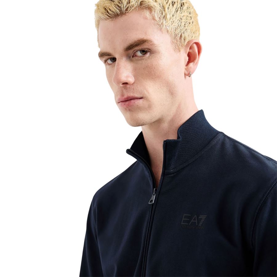 Tuta full zip Visibility in cotone da uomo EA7 | 7M000235UB102