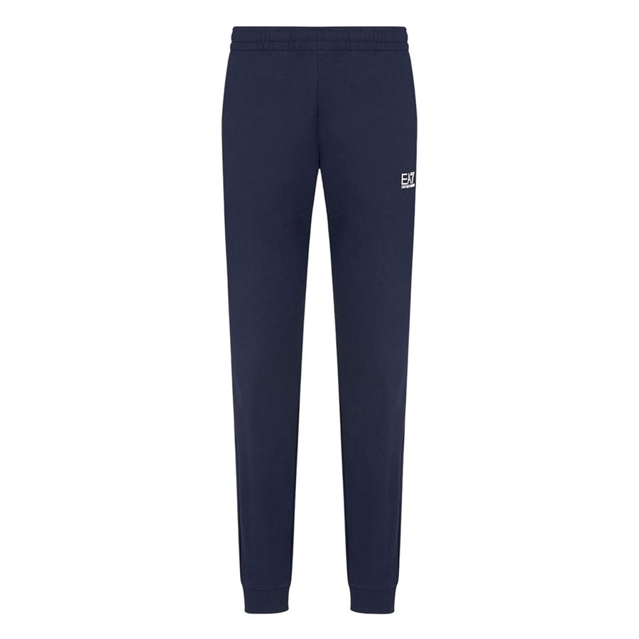 Pantaloni tuta jogger Core Identity in cotone da uomo EA7 | 8NPP661562