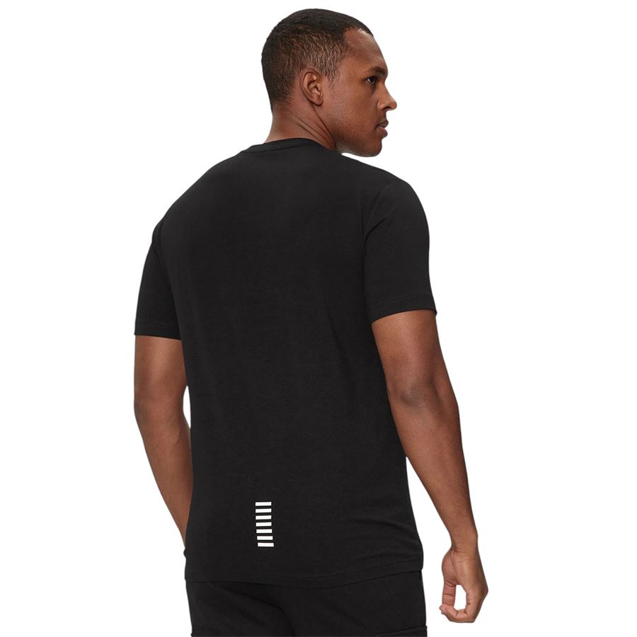 T-shirt Core Identity in jersey di cotone stretch da uomo EA7 | 8NPT261200