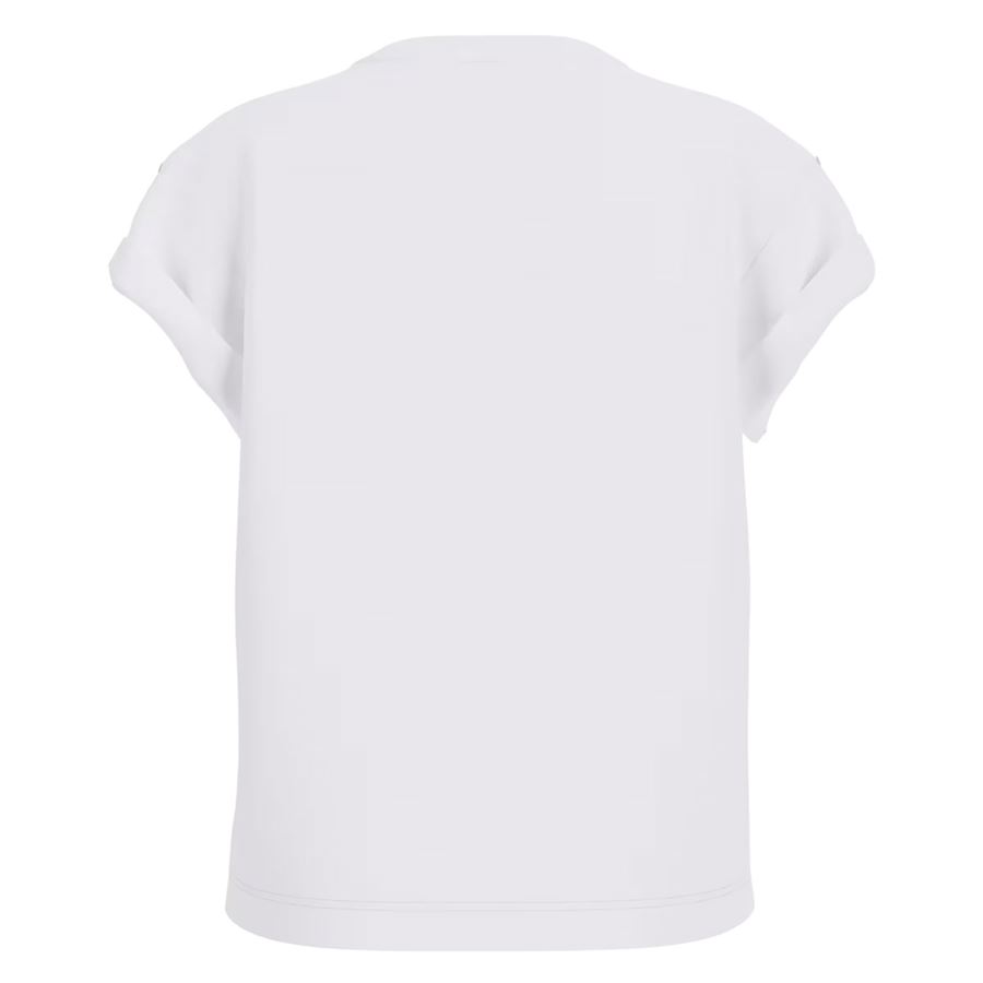 Ss Cn Sleeves Strass Detail t-shirt da donna Guess | W5RI06/I3Z14G011