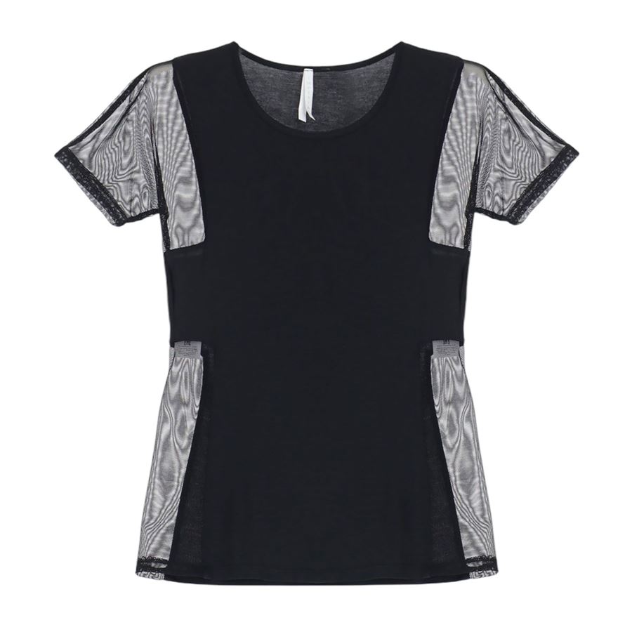 T-shirt maniche corte e trasparenze da donna Imperial | TZ29JGD1900