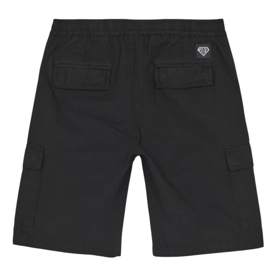 Cargo ripstop shorts da uomo Iuter | CRVRICS01BLACK