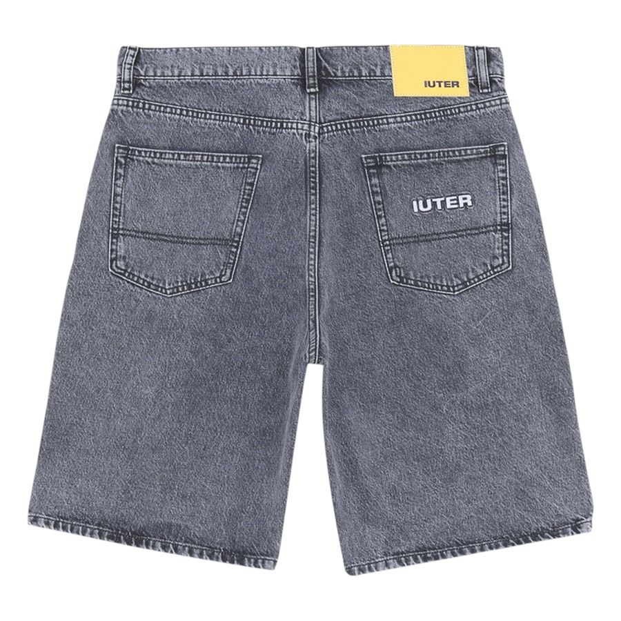 Loose Denim Shorts da uomo Iuter | CRVRIDS02GREYBLEACH