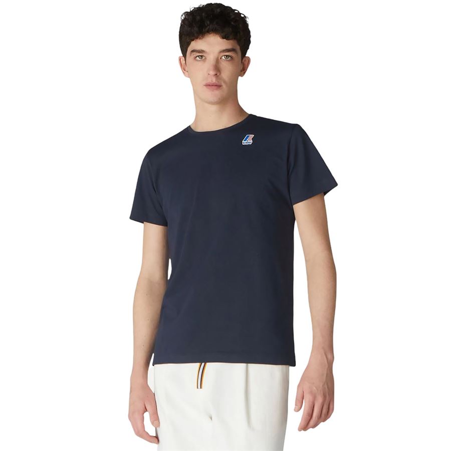 Edouard t-shirt a maniche coirte da uomo K-Way | K007JE0K89