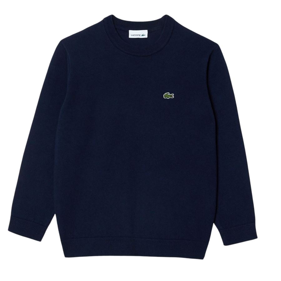 Maglione in misto lana merino e cotone da bambino Lacoste | AJ1121166