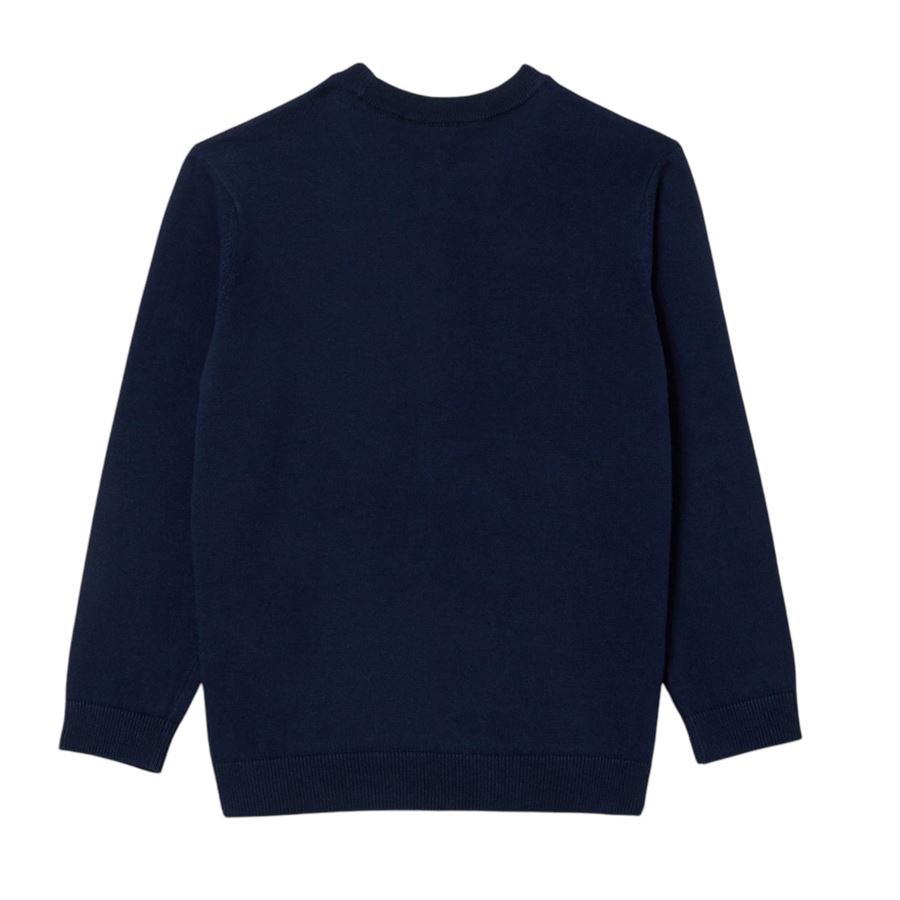 Maglione in misto lana merino e cotone da bambino Lacoste | AJ1121166