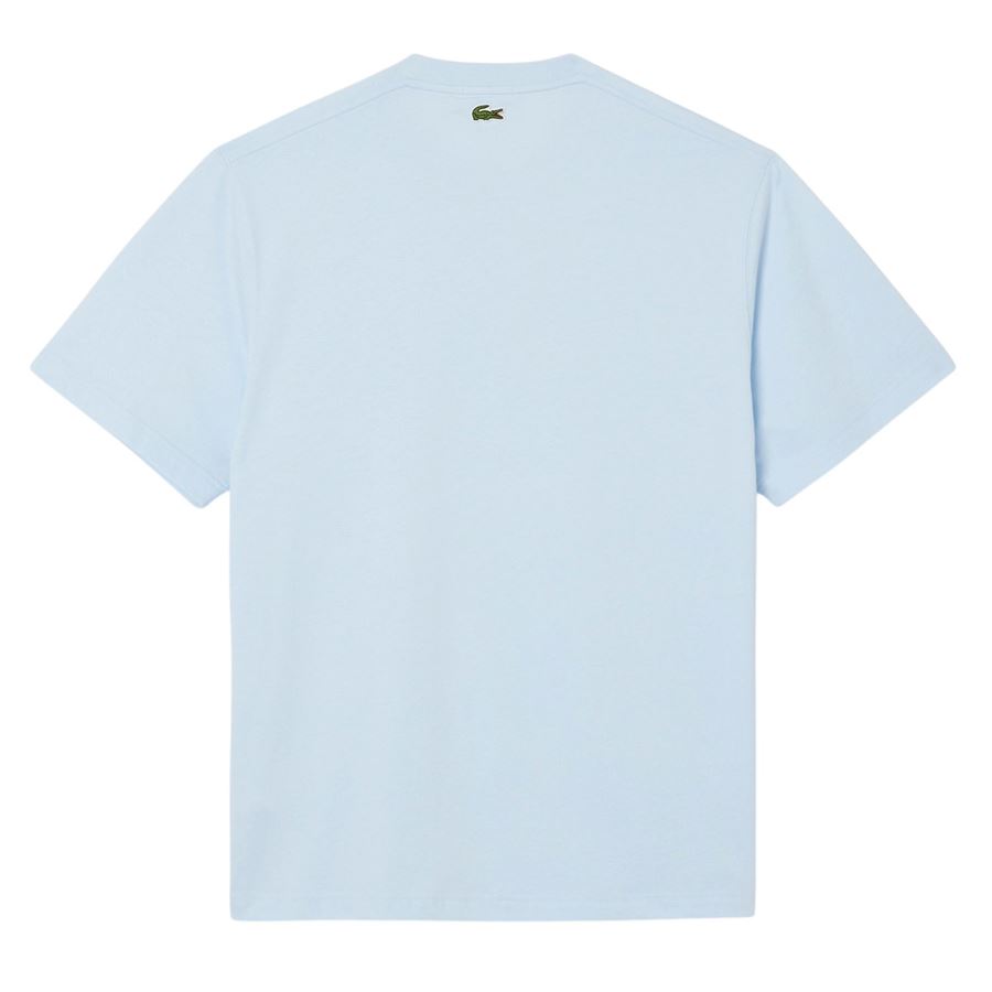 T-shirt in cotone con logo stampato sul petto da uomo Lacoste | TH2739T01