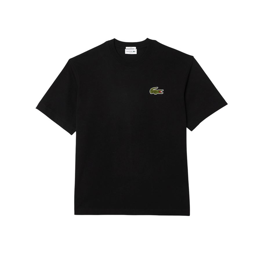T-shirt in cotone pesante con stemma loose fit Lacoste | TH2745031