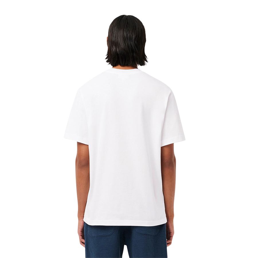T-shirt a manica corta da uomo in cotone Lacoste | TH7318001