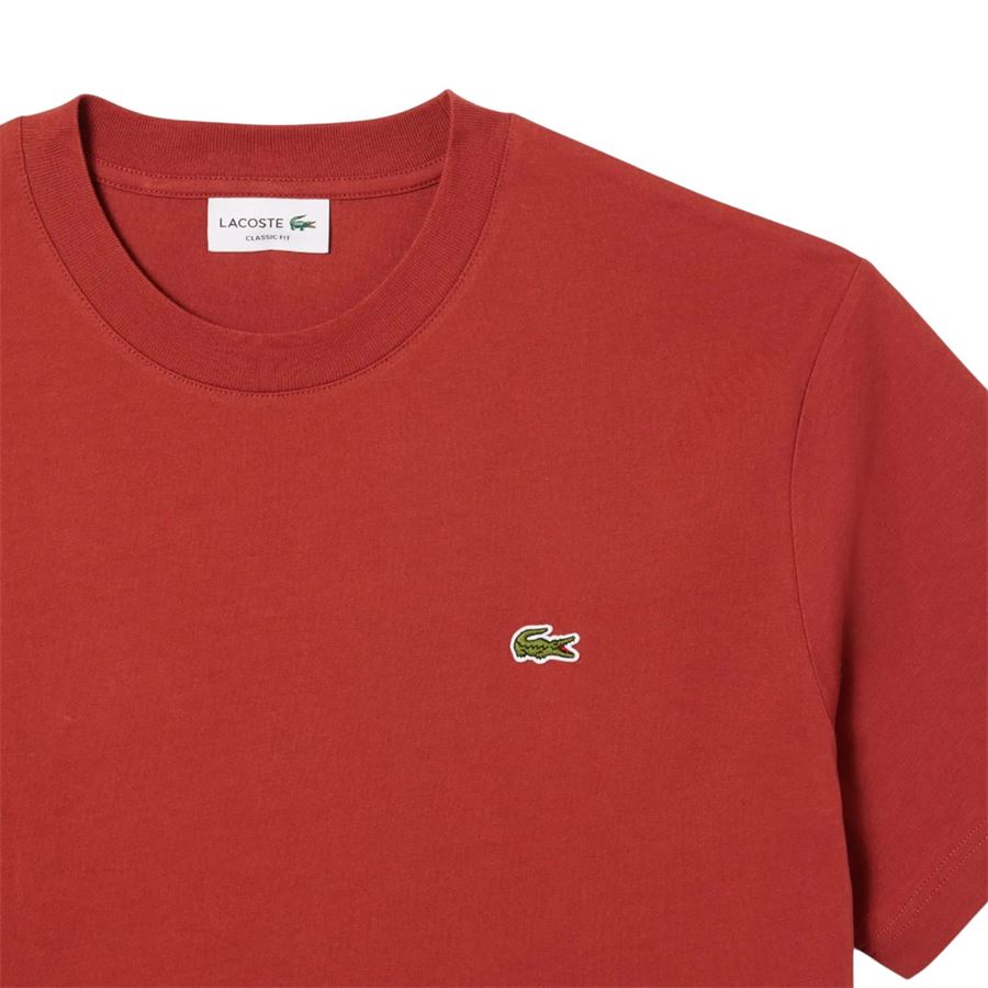 T-shirt a manica corta da uomo in cotone Lacoste | TH7318AFS