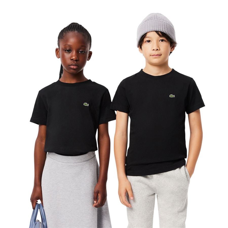 T-shirt manica corta in cotone da bambini Lacoste | TJ1122031X