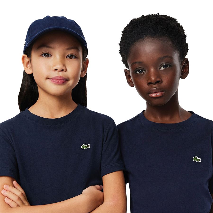 T-shirt manica corta in cotone da bambini Lacoste | TJ1122166X