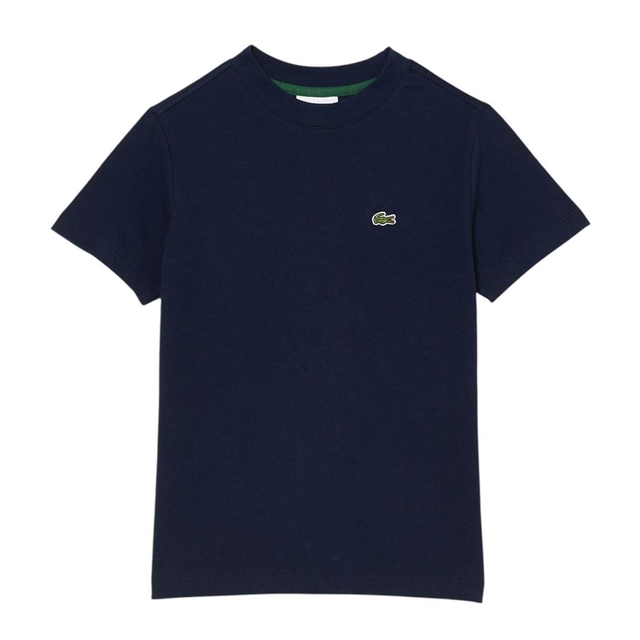 T-shirt manica corta in cotone da bambini Lacoste | TJ1122166X