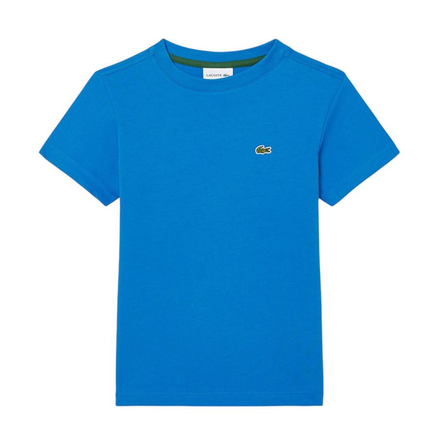 T-shirt manica corta in cotone da bambini Lacoste | TJ11223D3X